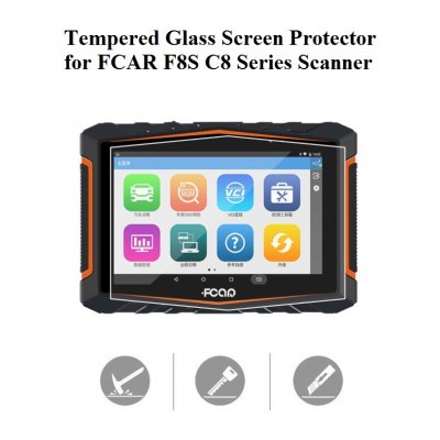 Tempered Glass Screen Protector for FCAR F8S C8 Series Scanner